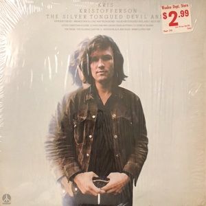 Kris Kristofferson The Silver Tongued Devil And I Vinyl Lp